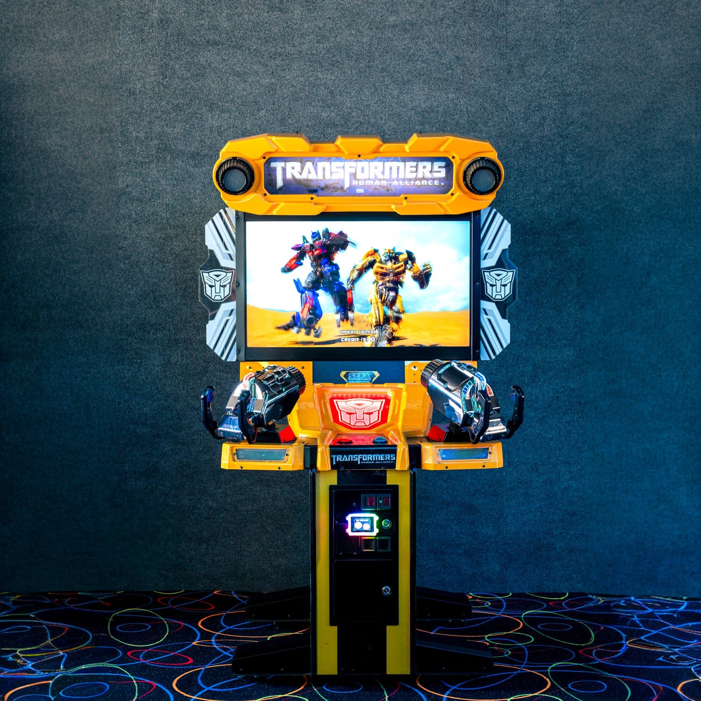 Transformers by SEGA – 42” HD Gun Action Arcade Machine